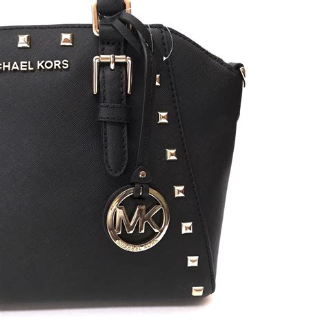 michael kors womens messenger bags|Michael Kors studded crossbody bag.